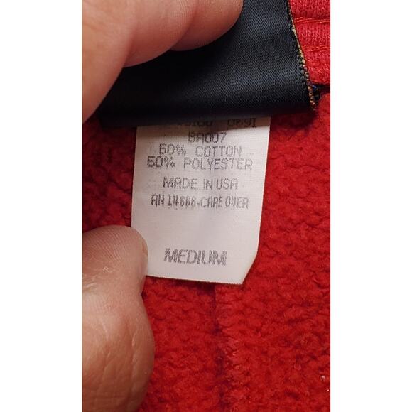 VINTAGE USA Olympics Size M Shorts Men's red JC Penney Coach Ca10 - Picture 6 of 9